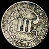 Image 2 : 1852 Silver Three-Cent Piece CLOSELY UNCIRCULATED