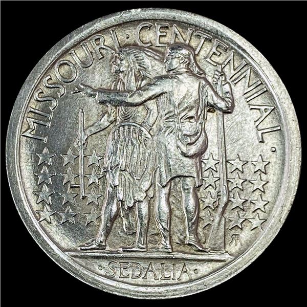 1921 Missouri Centennial Half Dollar CHOICE BU
