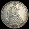 Image 1 : 1857 Seated Liberty Half Dollar CLOSELY UNCIRCULATED