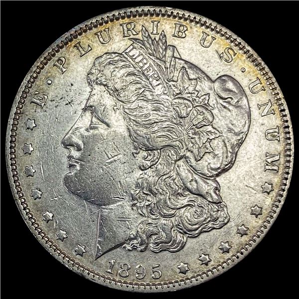 1895 Morgan Silver Dollar CLOSELY UNCIRCULATED