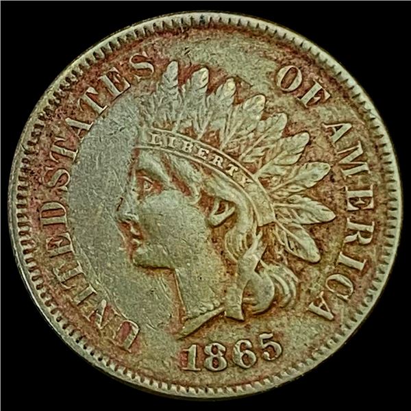 1865 Indian Head Cent CLOSELY UNCIRCULATED