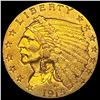 Image 1 : 1915 Indian Head $2.50 Gold Quarter Eagl UNCIRCULATED