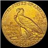 Image 2 : 1915 Indian Head $2.50 Gold Quarter Eagl UNCIRCULATED
