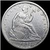 Image 1 : 1867 Seated Liberty Half Dollar CHOICE AU