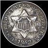 Image 1 : 1852 Silver Three-Cent Piece CLOSELY UNCIRCULATED