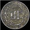 Image 2 : 1852 Silver Three-Cent Piece CLOSELY UNCIRCULATED