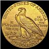 Image 2 : 1913 Indian Head $2.50 Gold Quarter Eagl CLOSELY UNCIRCULATED