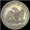 Image 2 : 1854 Arrows Seated Liberty Quarter CLOSELY UNCIRCULATED
