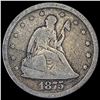 Image 1 : 1875-S Twenty Cent Piece NICELY CIRCULATED