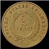 Image 2 : 1865 Two-Cent Piece CLOSELY UNCIRCULATED