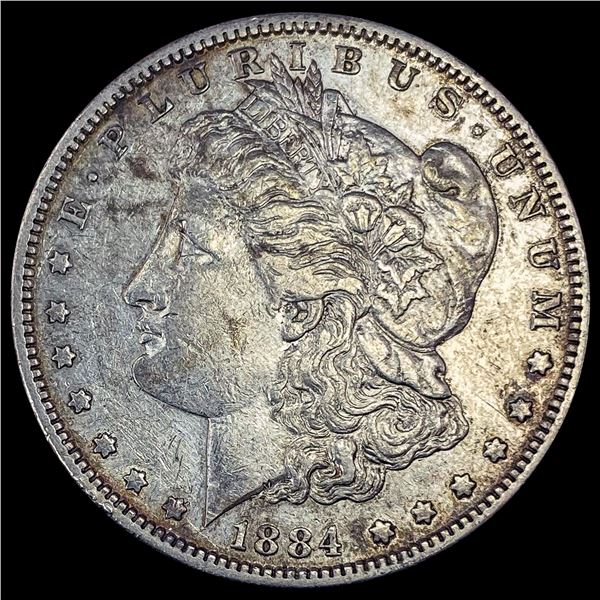 1884-S Morgan Silver Dollar CLOSELY UNCIRCULATED