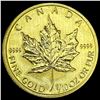 Image 2 : 2014 Canada 1/10 oz Gold Maple Leaf SUPERB GEM BU