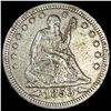 Image 1 : 1853 Arrows Seated Liberty Quarter NEARLY UNCIRCULATED