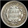 Image 2 : 1855 Seated Liberty Half Dime CLOSELY UNCIRCULATED