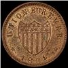 Image 2 : 1863 Civil War Token Indian Head UNCIRCULATED