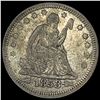 Image 1 : 1853 Arrows Seated Liberty Quarter NEARLY UNCIRCULATED