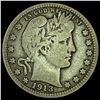 Image 1 : 1913 Barber Quarter NICELY CIRCULATED
