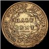 Image 2 : 1834 Classic Head Half Cent CLOSELY UNCIRCULATED