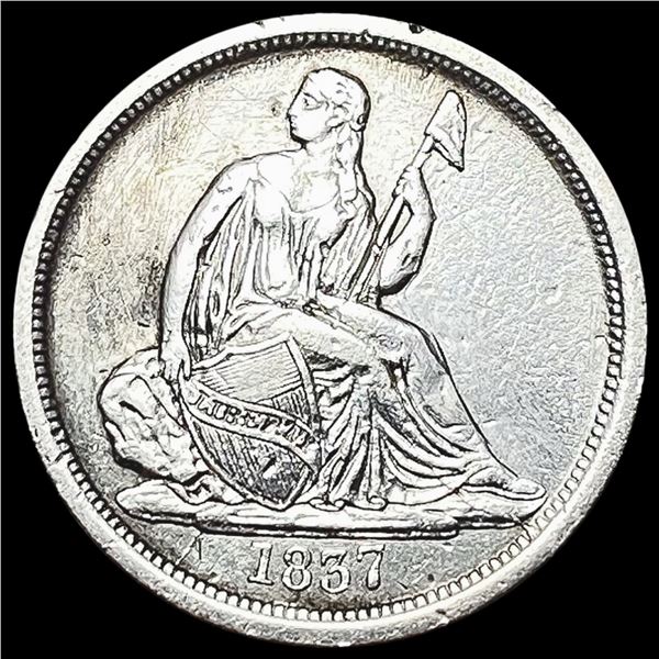 1837 Seated Liberty Dime UNCIRCULATED