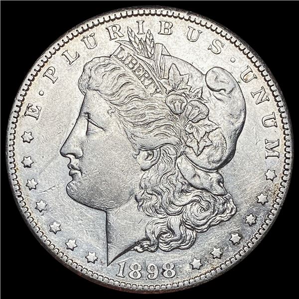 1898-S Morgan Silver Dollar CLOSELY UNCIRCULATED