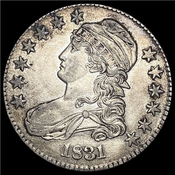 1831 Capped Bust Half Dollar CLOSELY UNCIRCULATED