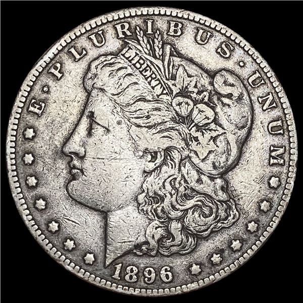 1896-S Morgan Silver Dollar LIGHTLY CIRCULATED
