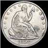 Image 1 : 1858 Seated Liberty Half Dollar CLOSELY UNCIRCULATED