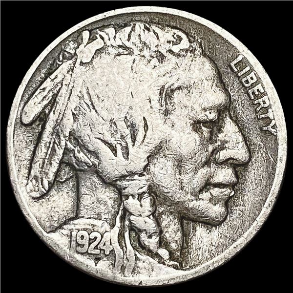 1924-S Buffalo Nickel LIGHTLY CIRCULATED