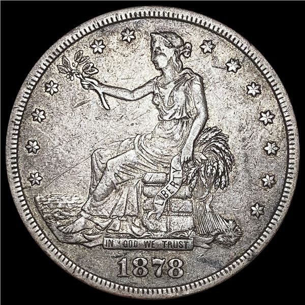 1878-S Trade Dollar LIGHTLY CIRCULATED