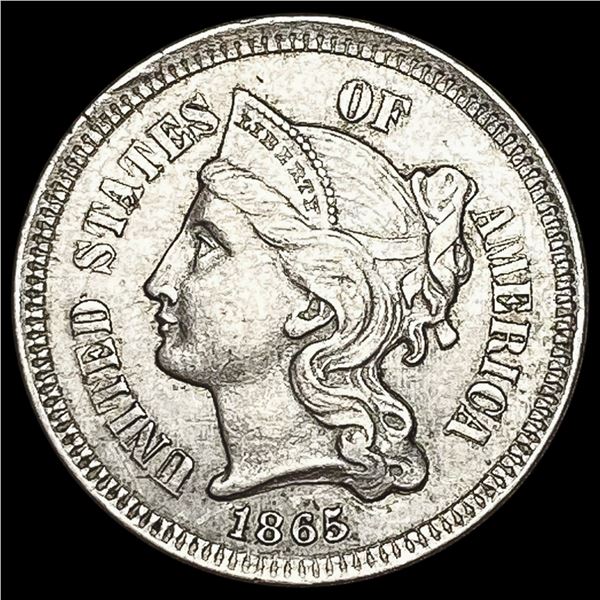 1865 Three-Cent Nickel UNCIRCULATED