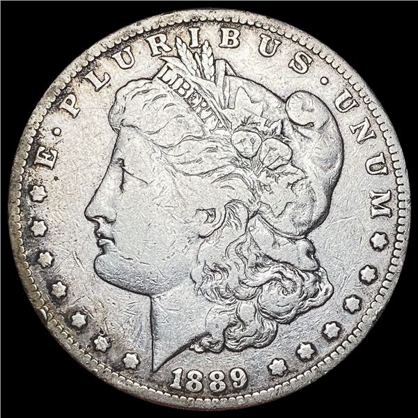 1889-CC Morgan Silver Dollar NICELY CIRCULATED