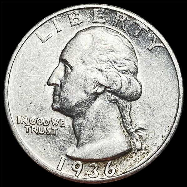 1936-D Washington Quarter CLOSELY UNCIRCULATED