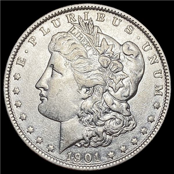 1901 Morgan Silver Dollar CLOSELY UNCIRCULATED