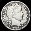 Image 1 : 1904 Barber Quarter LIGHTLY CIRCULATED