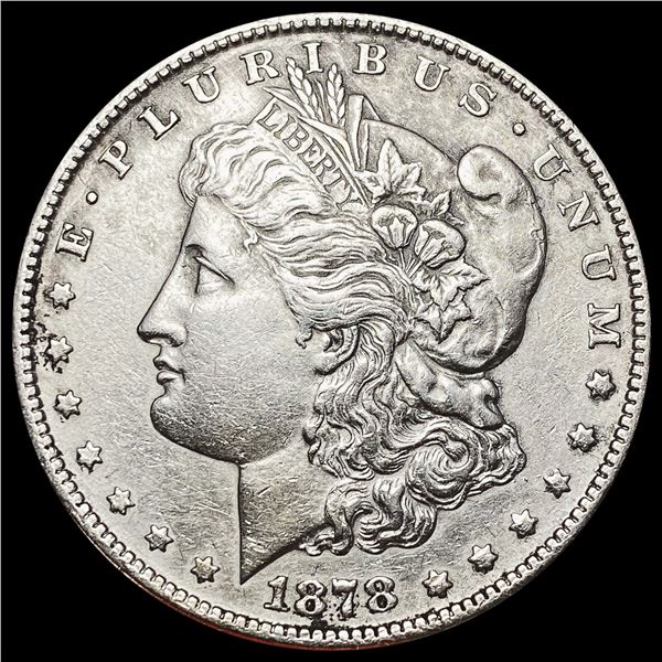 1878-S Morgan Silver Dollar CLOSELY UNCIRCULATED