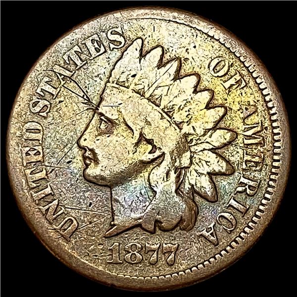 1877 Indian Head Cent LIGHTLY CIRCULATED