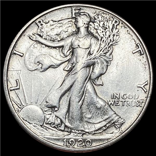1920-S Walking Liberty Half Dollar CLOSELY UNCIRCULATED