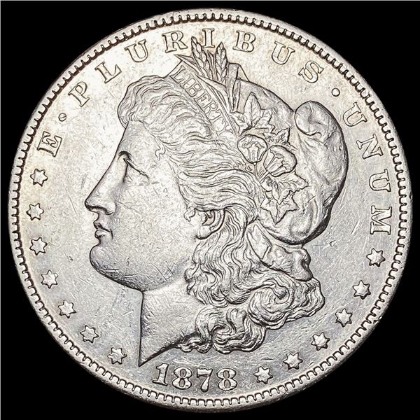 1878-S Morgan Silver Dollar CLOSELY UNCIRCULATED