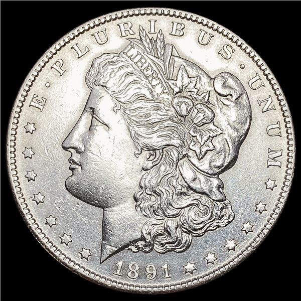 1891-S Morgan Silver Dollar UNCIRCULATED