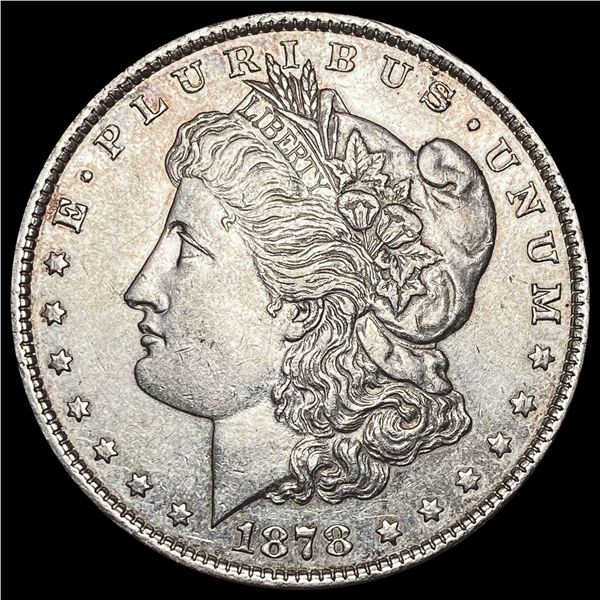 1878 Morgan Silver Dollar CLOSELY UNCIRCULATED