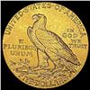 Image 2 : 1909 Indian Head Half Eagle $5 CLOSELY UNCIRCULATED