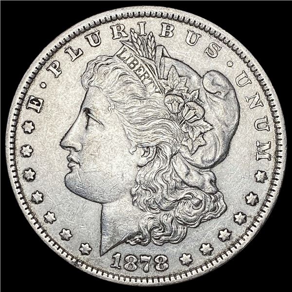1878 Morgan Silver Dollar CLOSELY UNCIRCULATED