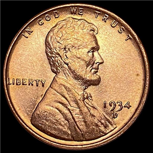 1934-D Lincoln Wheat Cent UNCIRCULATED