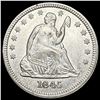 Image 1 : 1845 Seated Liberty Quarter CLOSELY UNCIRCULATED