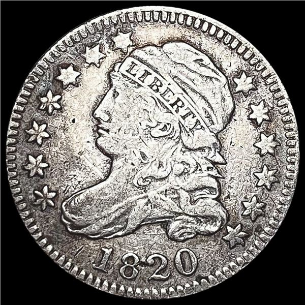 1820 Capped Bust Dime LIGHTLY CIRCULATED