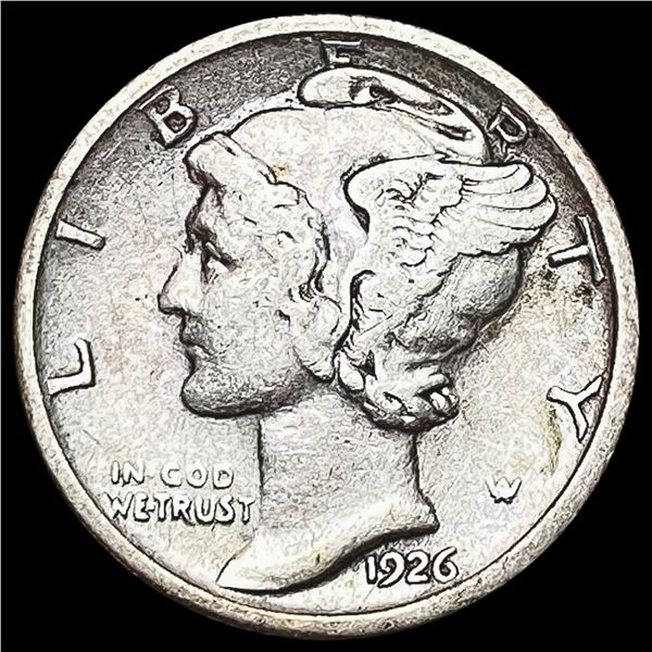 1926 Mercury Dime LIGHTLY CIRCULATED