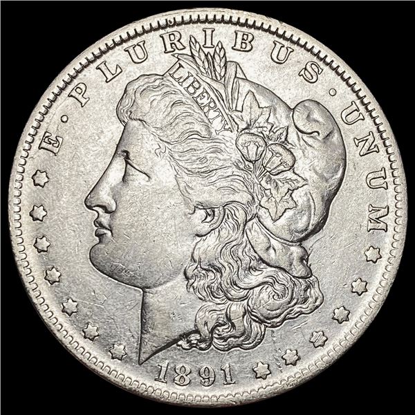 1891-O Morgan Silver Dollar CLOSELY UNCIRCULATED