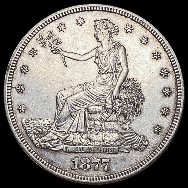 1877-S Trade Dollar CLOSELY UNCIRCULATED