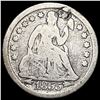 Image 1 : 1853 Seated Liberty Dime (Arrows) NICELY CIRCULATED