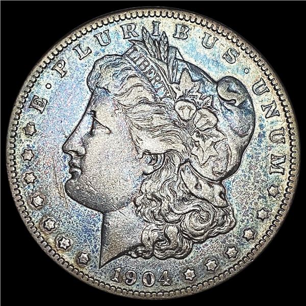 1904-S Morgan Silver Dollar CLOSELY UNCIRCULATED